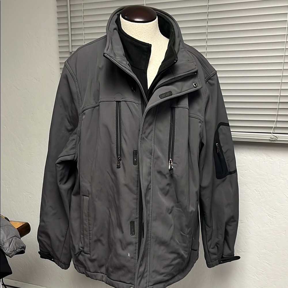 Calvin Klein Gray Performance Jacket - image 1